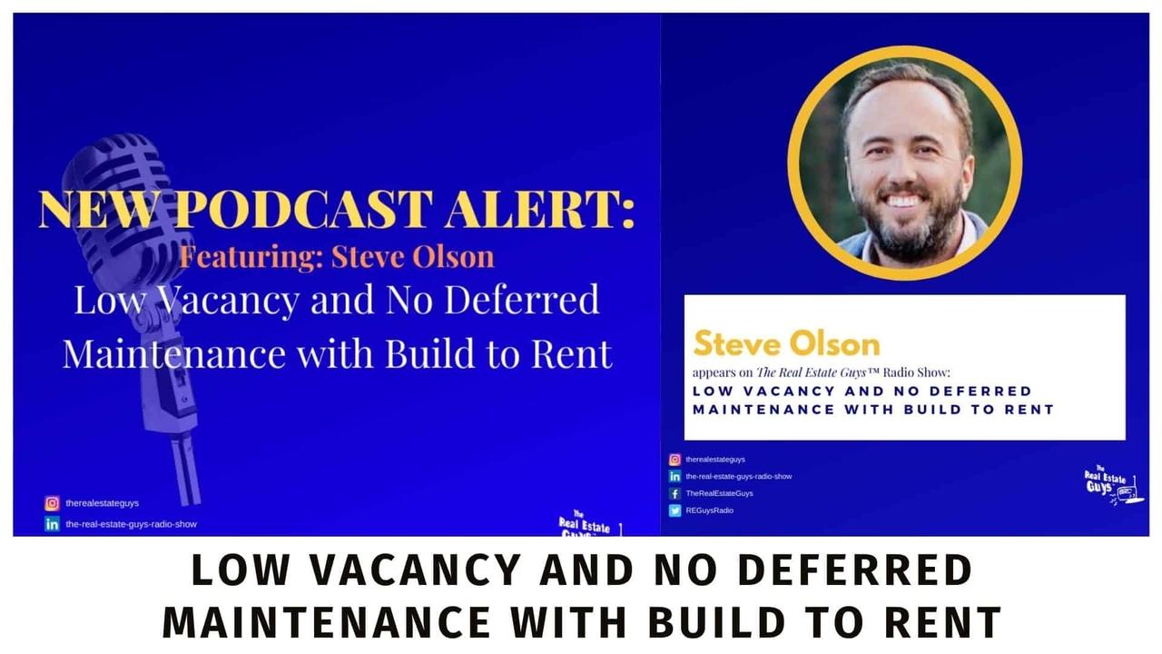 Steve Olson on the Real Estate Guys podcast