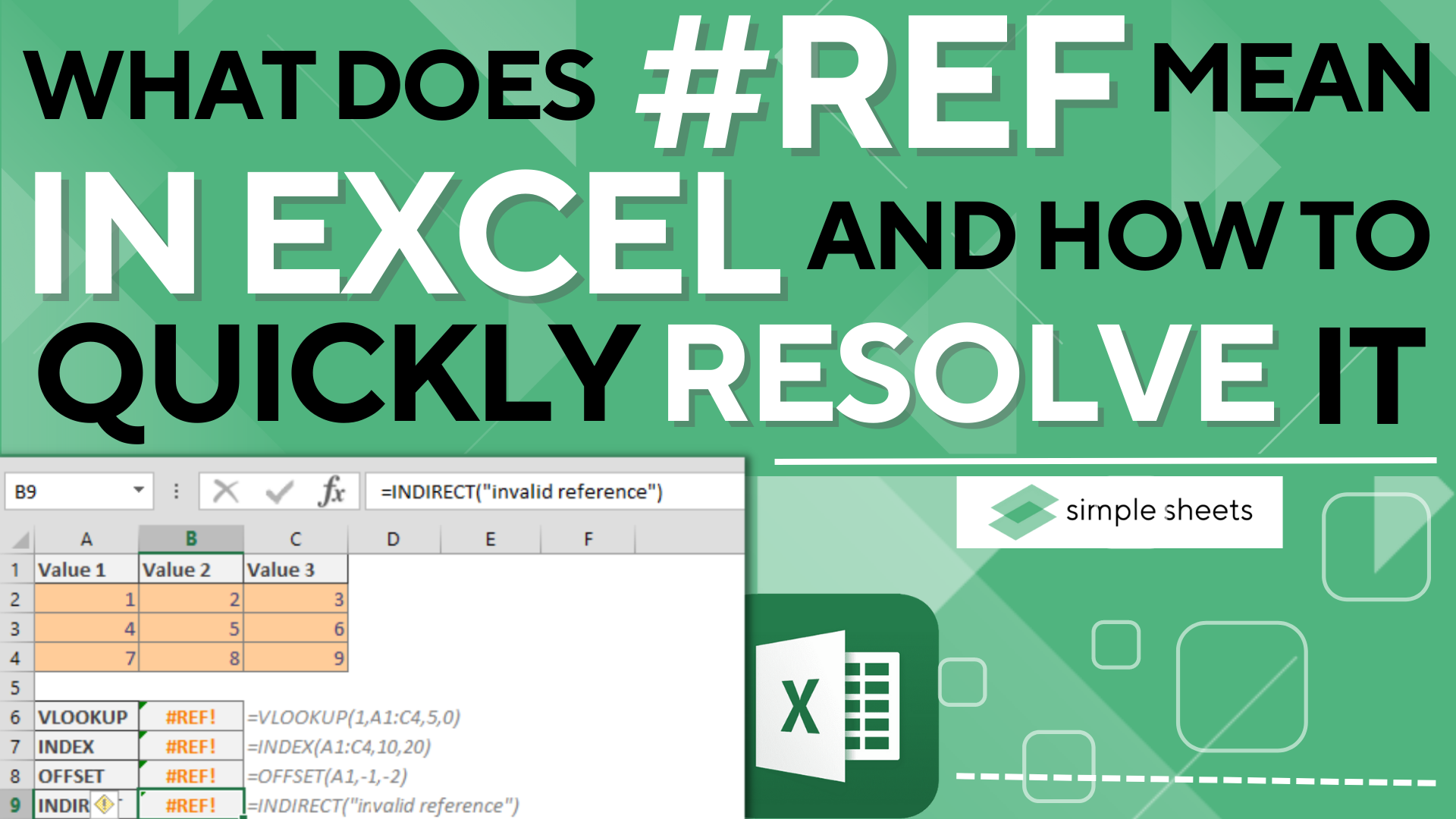 What Does REF Mean In Excel And How To Quickly Resolve It 
