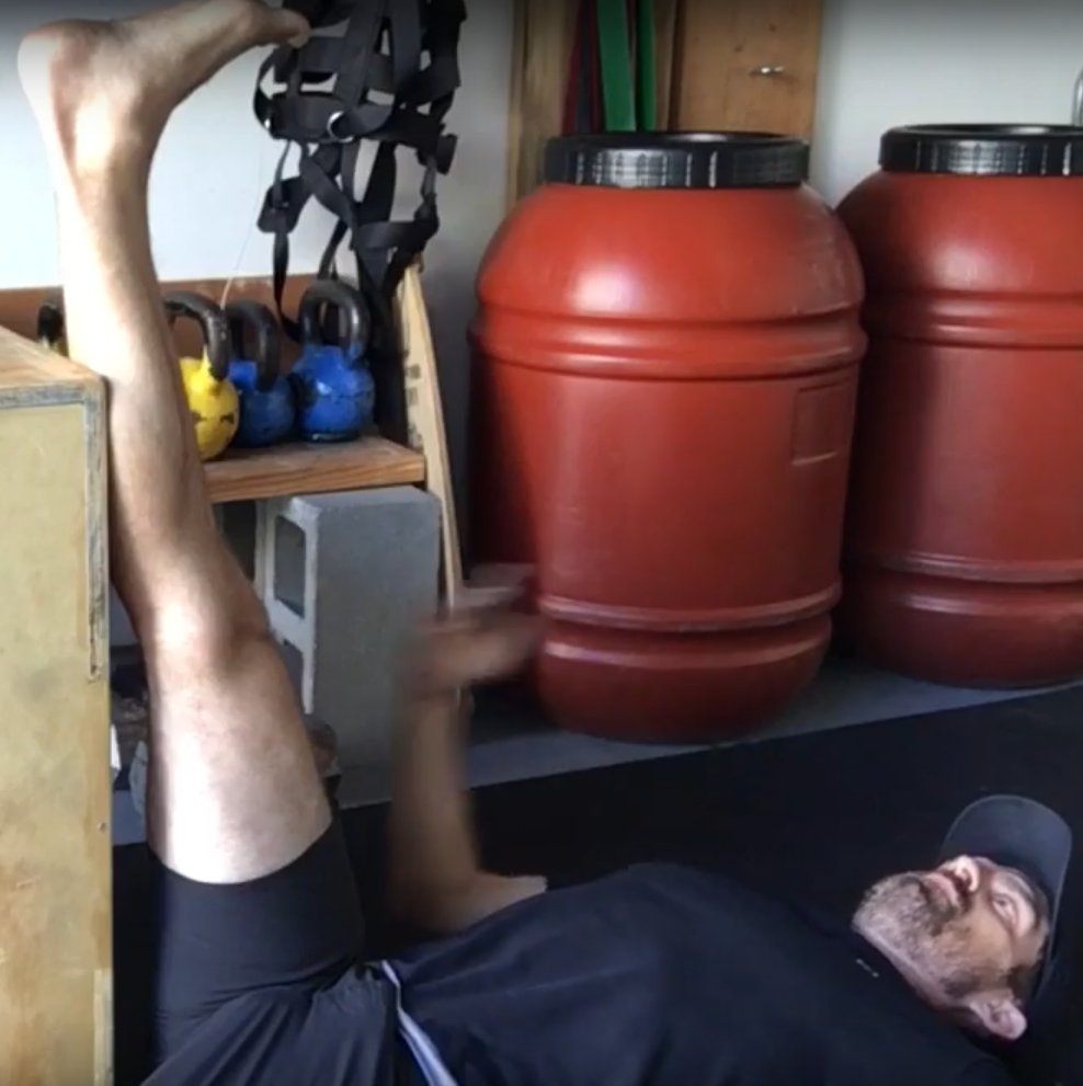 Supine Hamstring Stretch