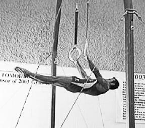 Front lever Gymnastics