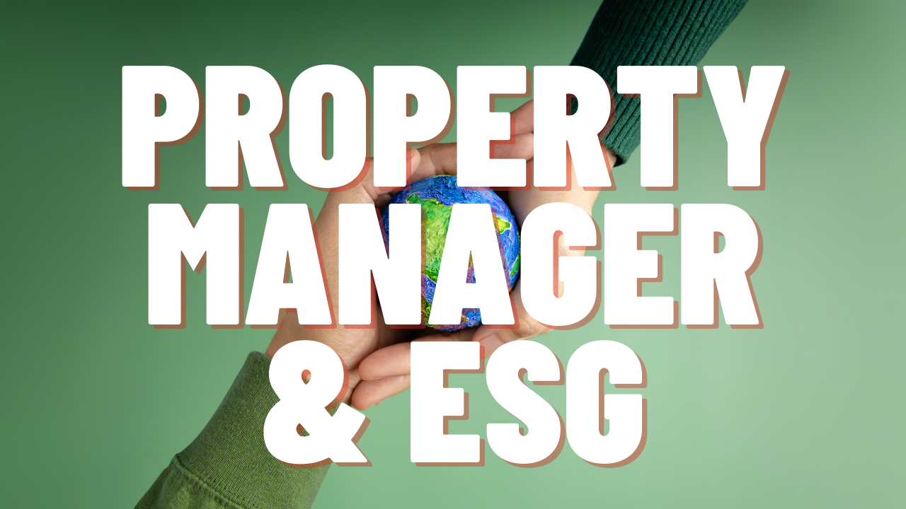 Property manager has critical role in ESG