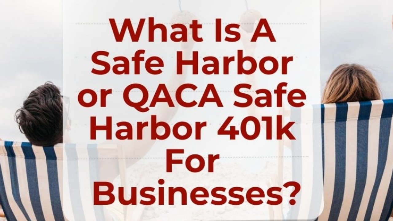 401k safe harbor