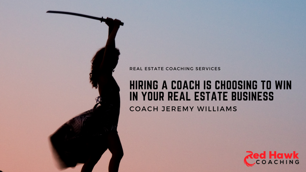 Hire a Top Real Estate Coach Texas Jeremy Williams Red Hawk Coaching