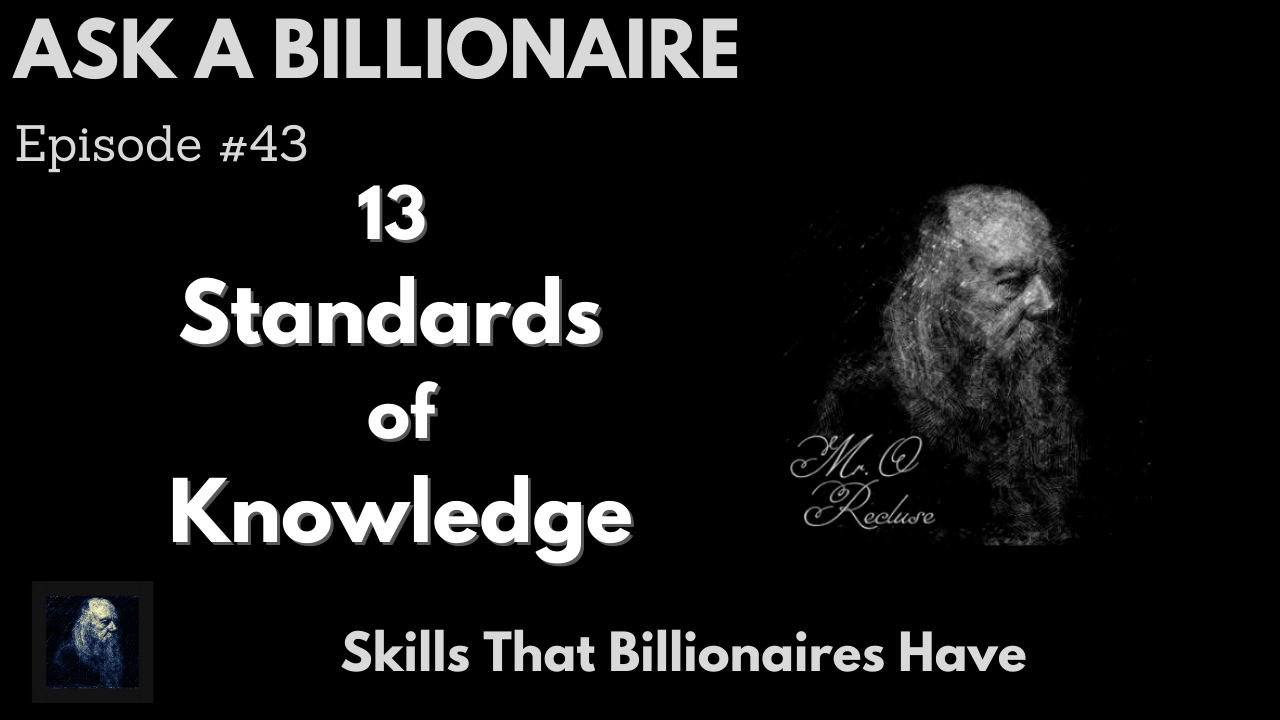 Billionaire Skills Part 1