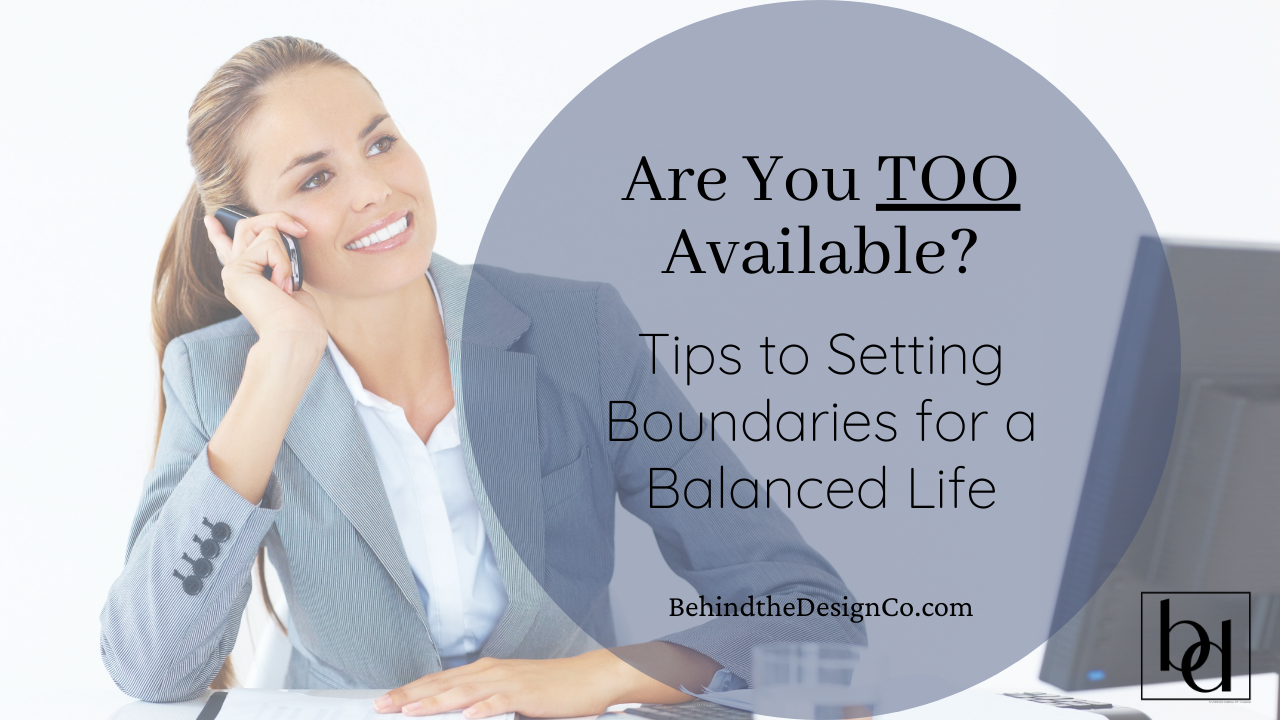 How interior designers can set boundaries with clients