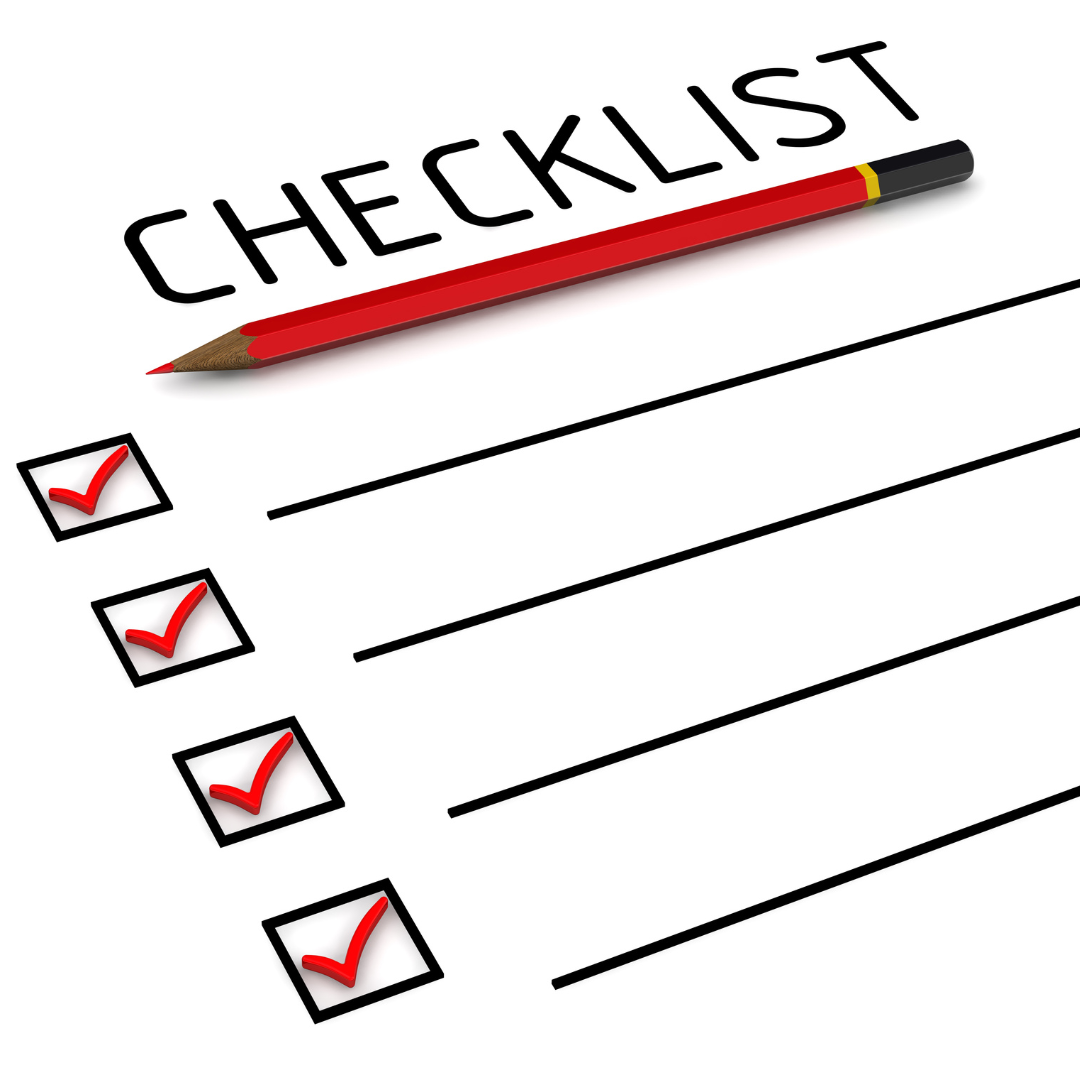 financial checklist