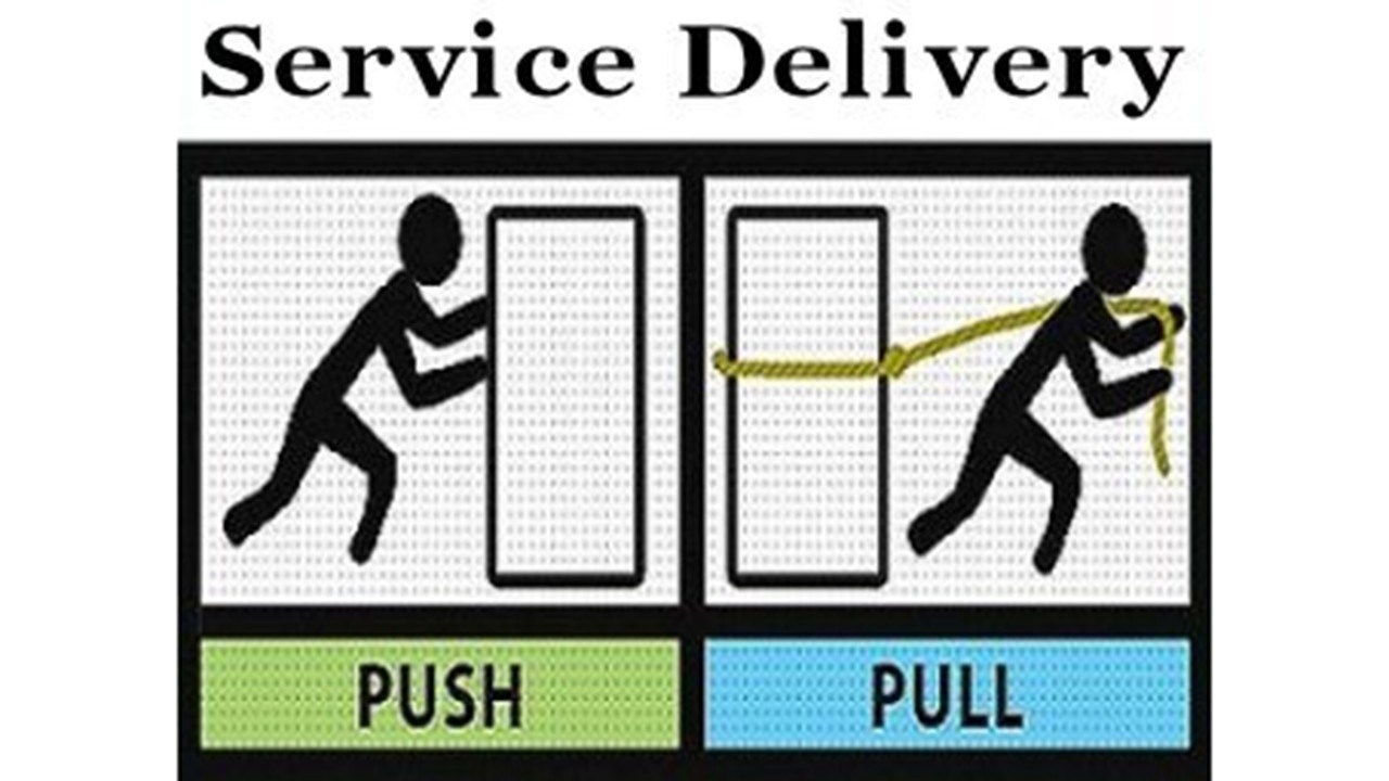 Push-Versus-Pull