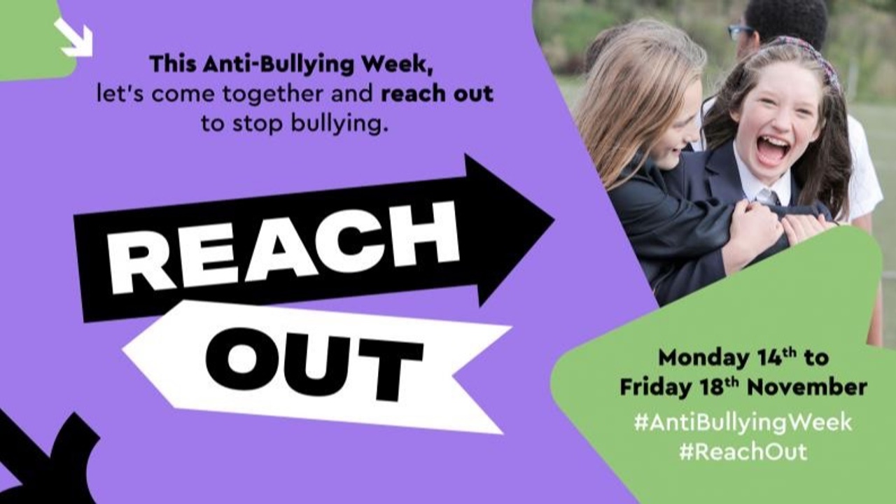 Graphic detailing Anti-Bullying Week 2022