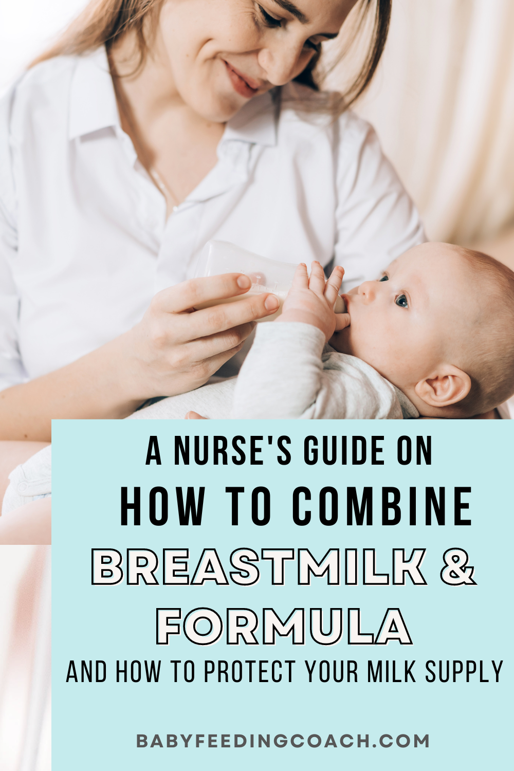 Breastfeeding and 2024 formula combination