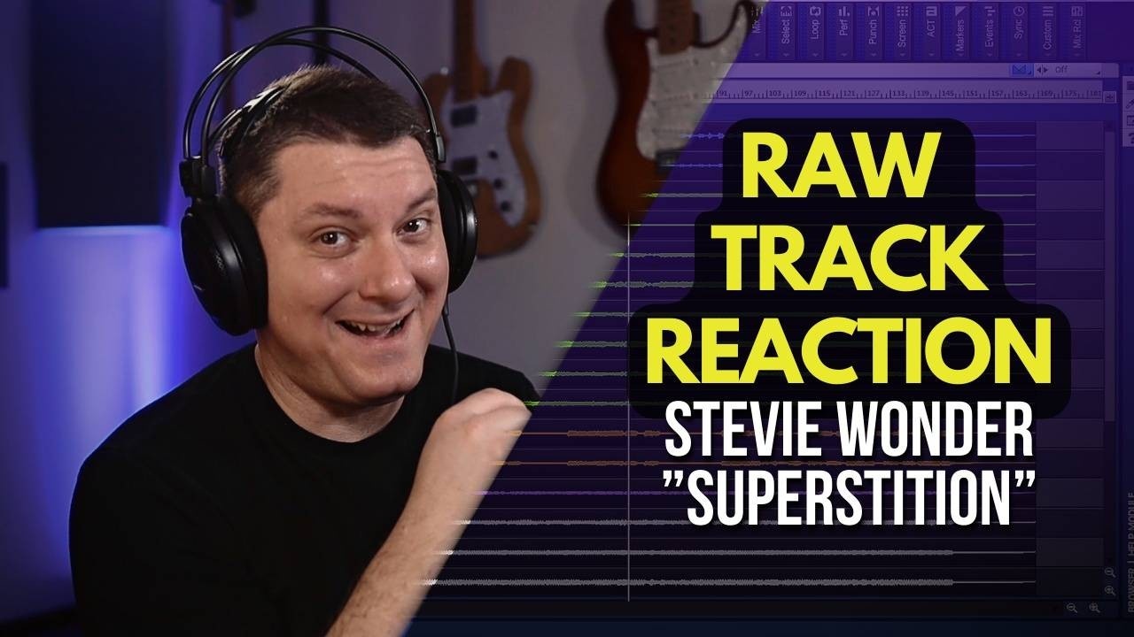 Producer reacting to the Stevie Wonder song Superstition 