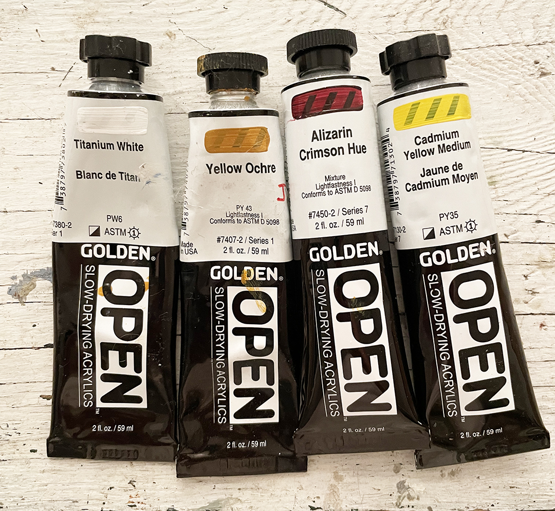 Review: Golden Open Acrylic Paints 