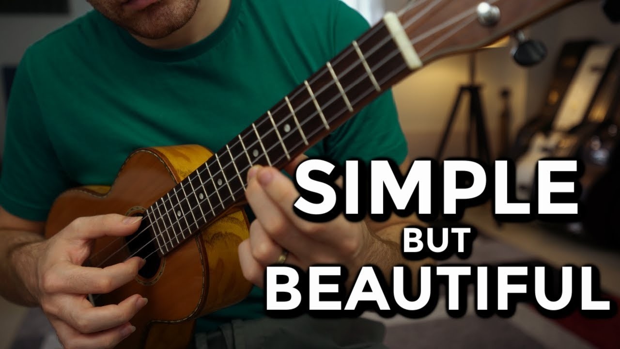 6. Simple Ukulele Fingerpicking Pattern with Amazing Sounding Chords