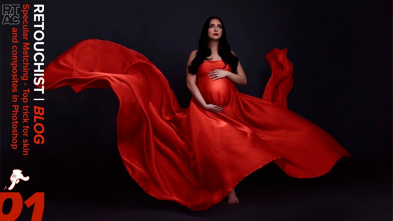 Photo retouch maternity image using specular highlights. Photo courtesy Jade Elizabeth Portraiture