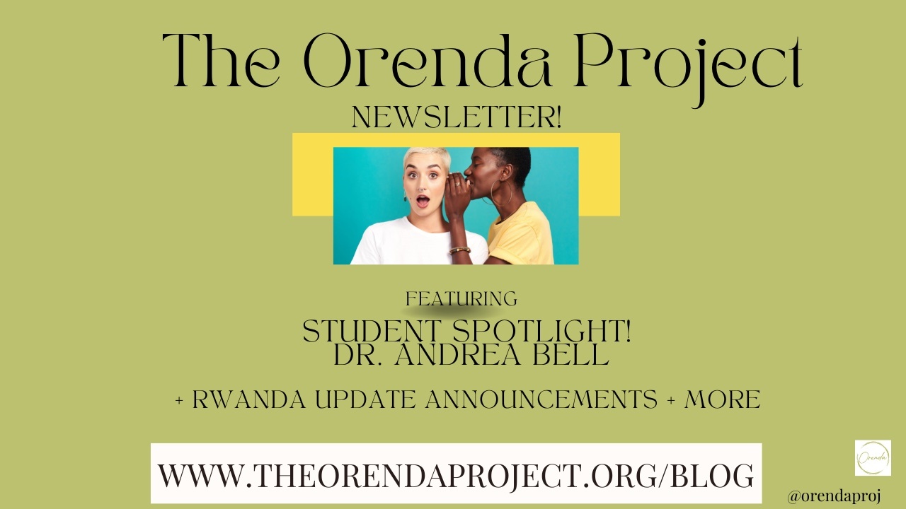 Orenda November Newsletter