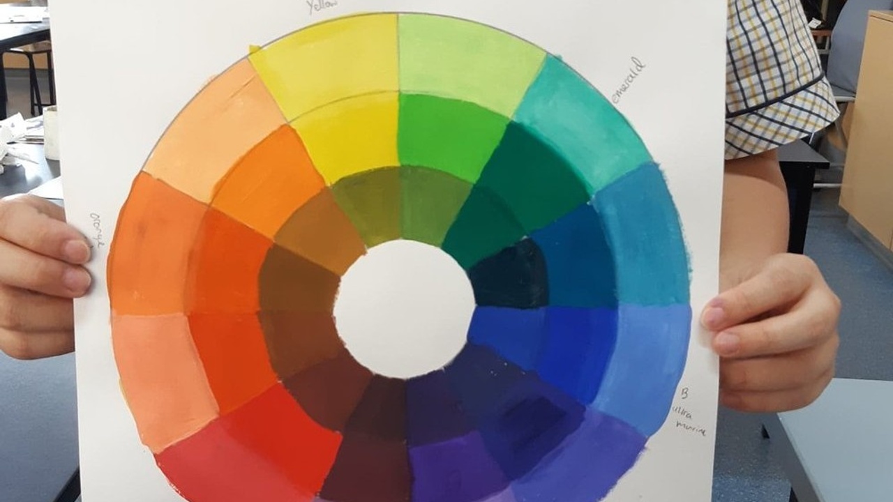 Three Art Projects To Learn About The Colour Wheel