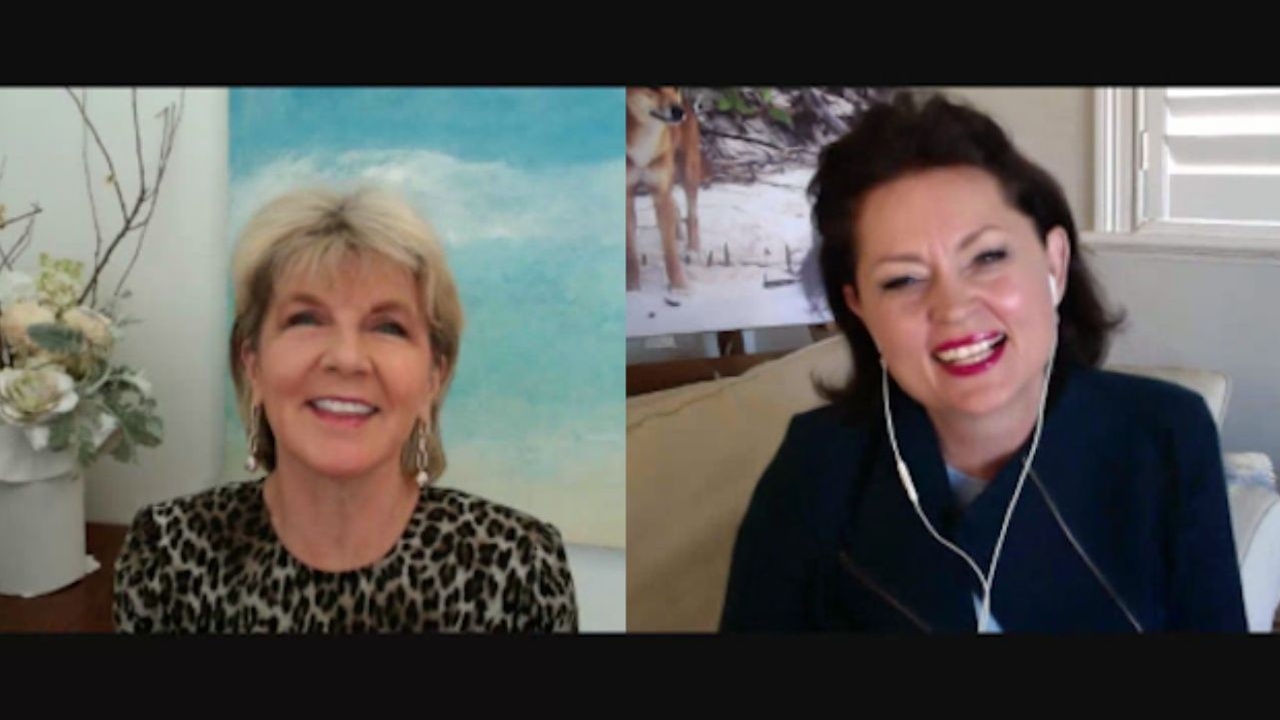 Julie Bishop and Cath Nolan chat about holding to your authenticity in leadership