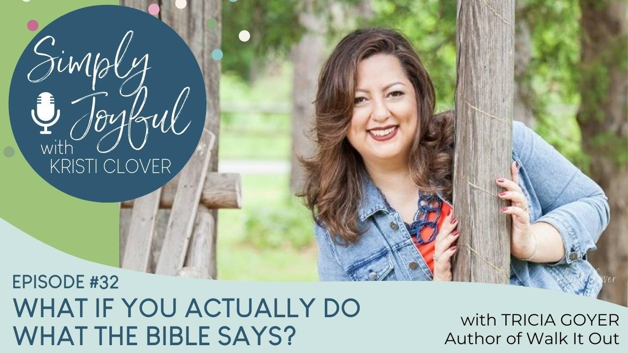 SJP Episode #032 with Tricia Goyer What if You Actually Do What the Bible Says?