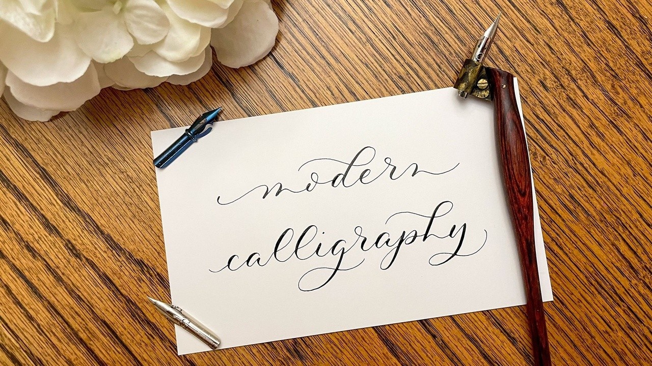 Intermediate Brush Lettering Kit + Class Video - Modern Calligraphy Kits  and Classes, Calligraphy Inks