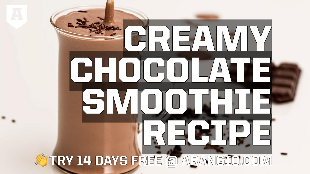 Dairy-Free Creamy Chocolate Post-Workout Smoothie