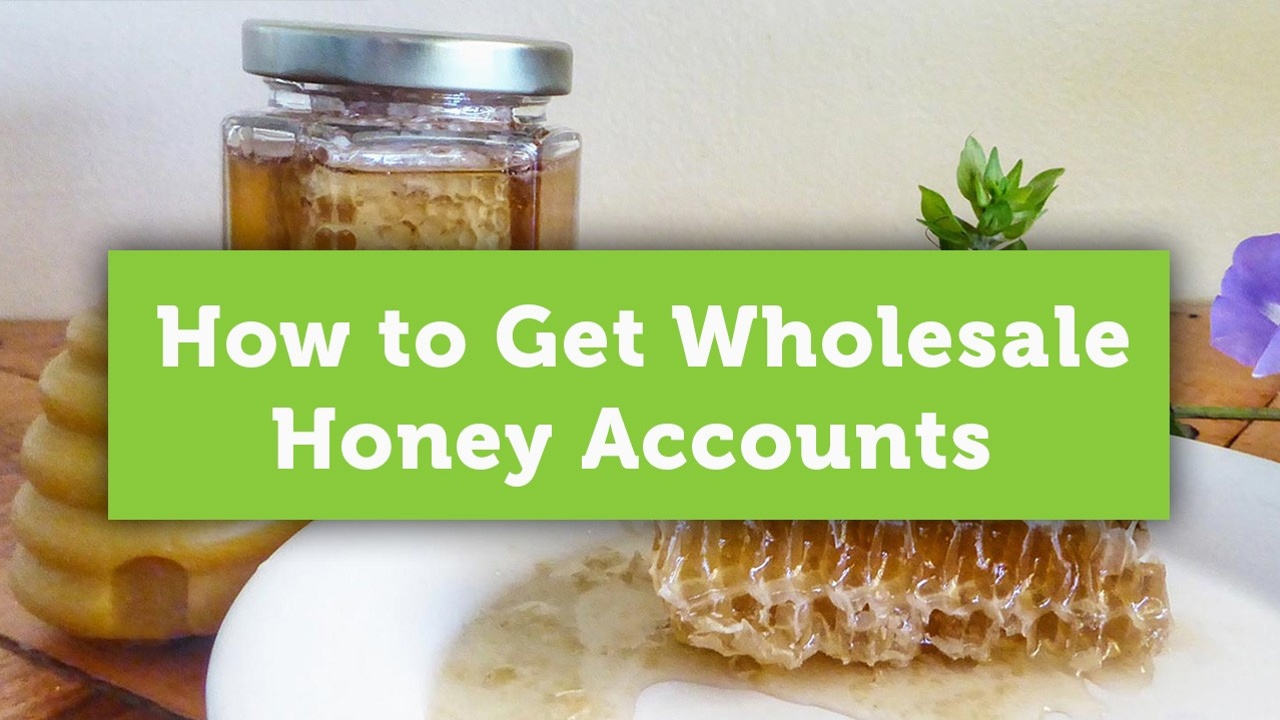 how to sell honey wholesale