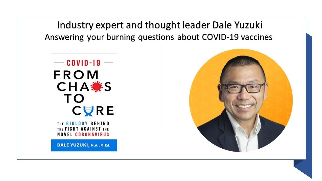 Dale Yuzuki  author of COVID-19 from chaos to cure