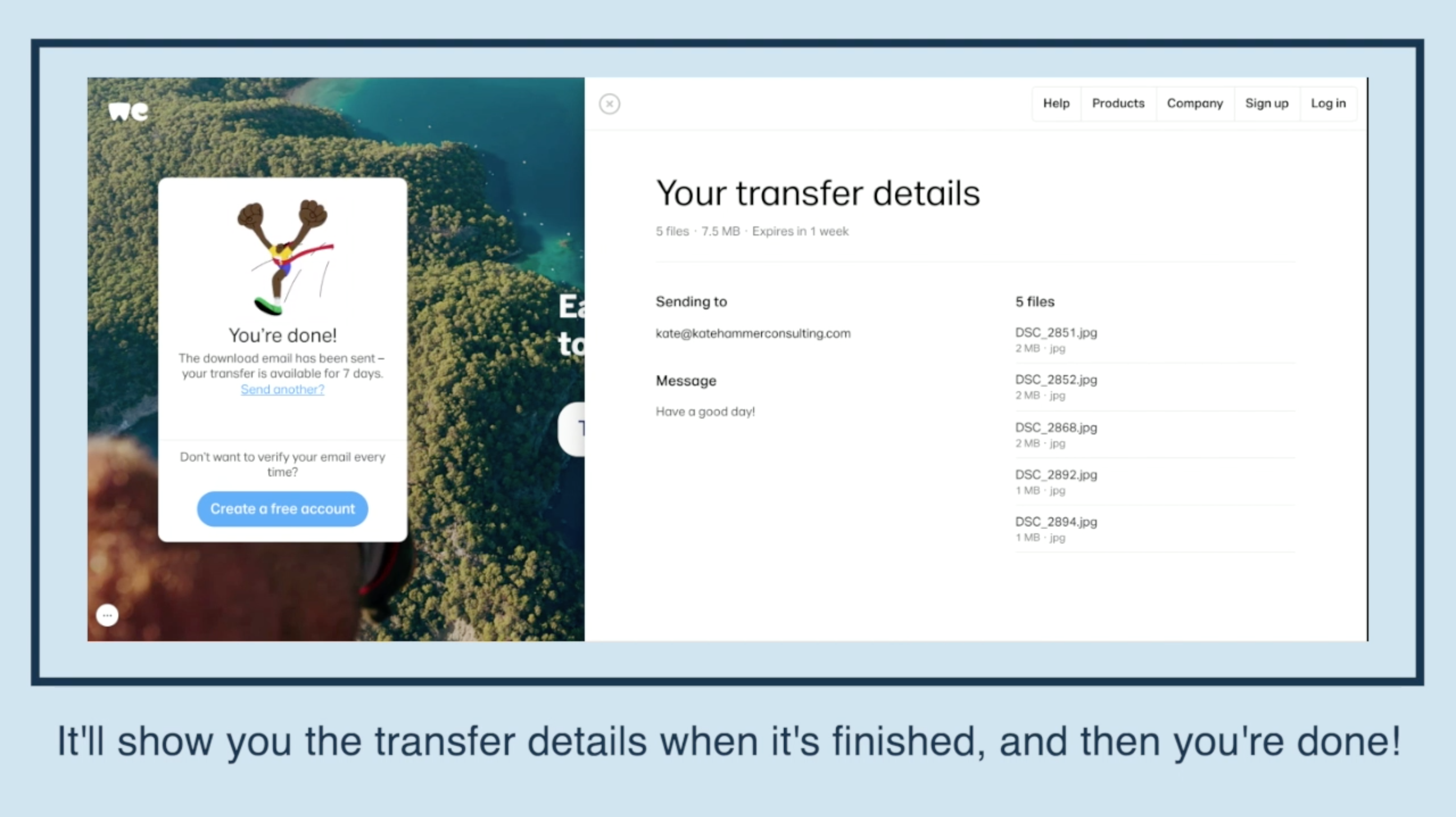 is wetransfer down