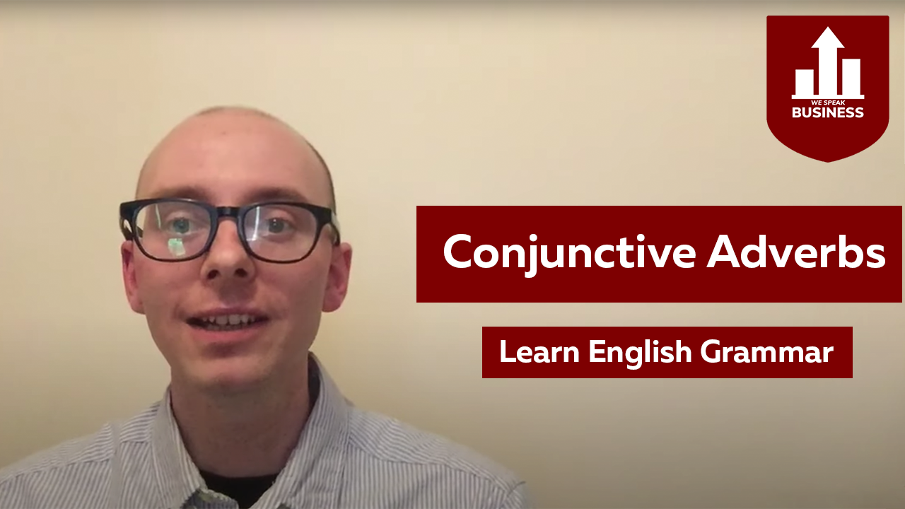 Conjunctive Adverbs