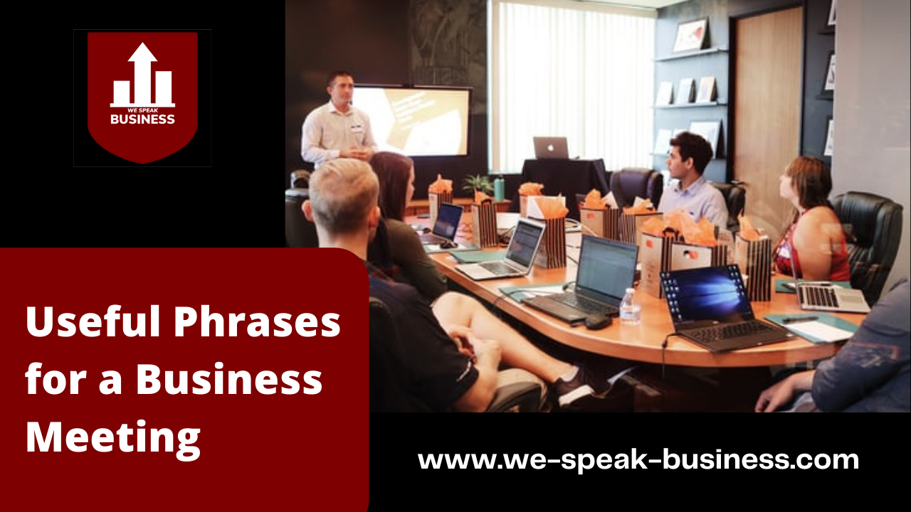 phrases for business meeting