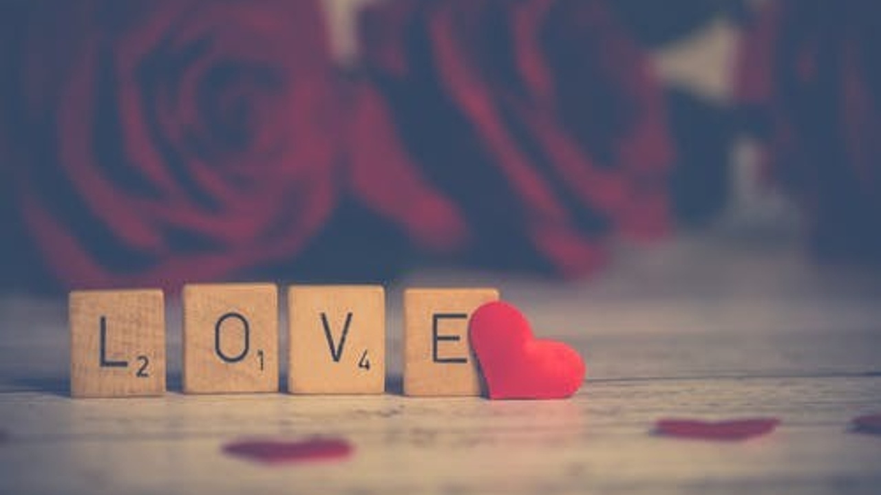 love, heart and rose