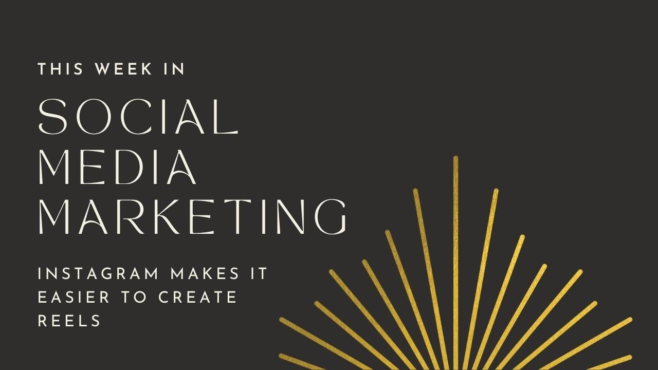 This Week in Social Media Marketing