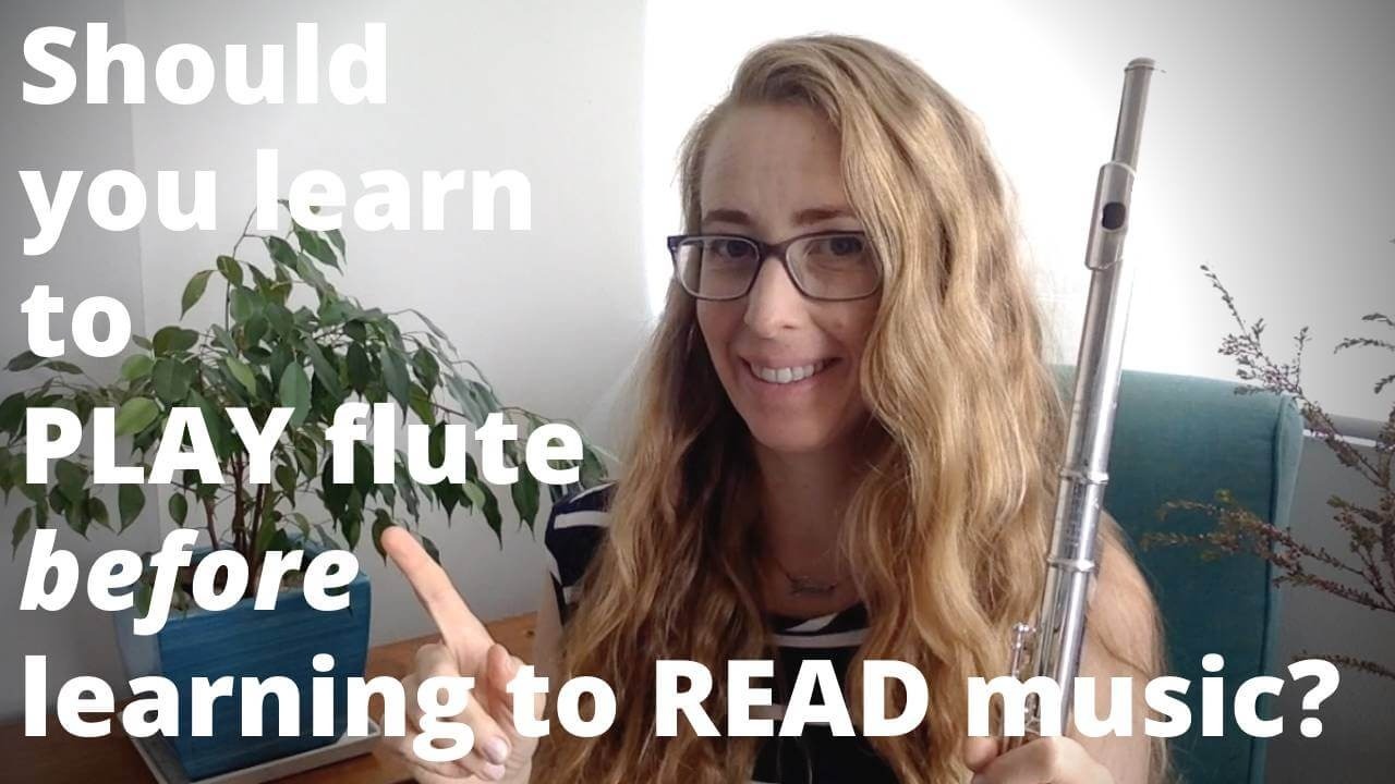 The 3 big reasons to learn to play flute before learning to read music