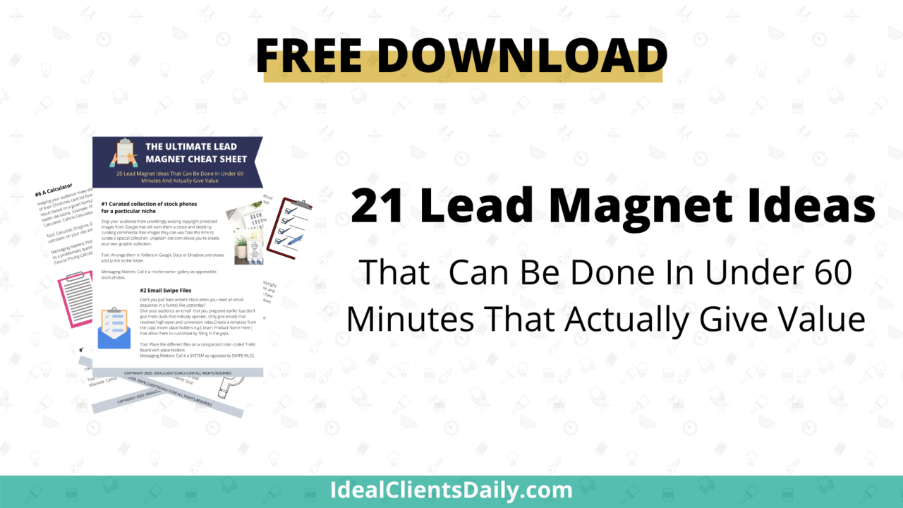 What Is a Lead Magnet and What Tasks Does It Solve: 15 Ideas