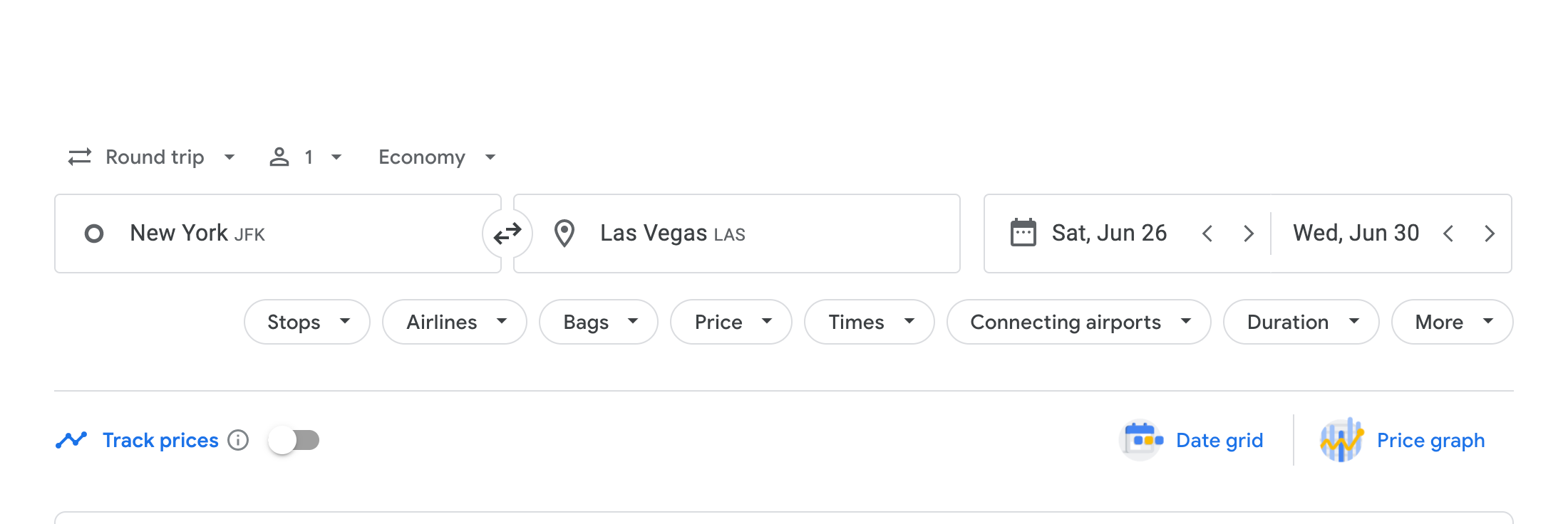 Book Flights to Las Vegas LAS