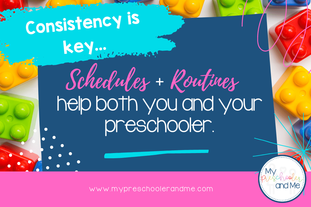 preschool schedules and routines