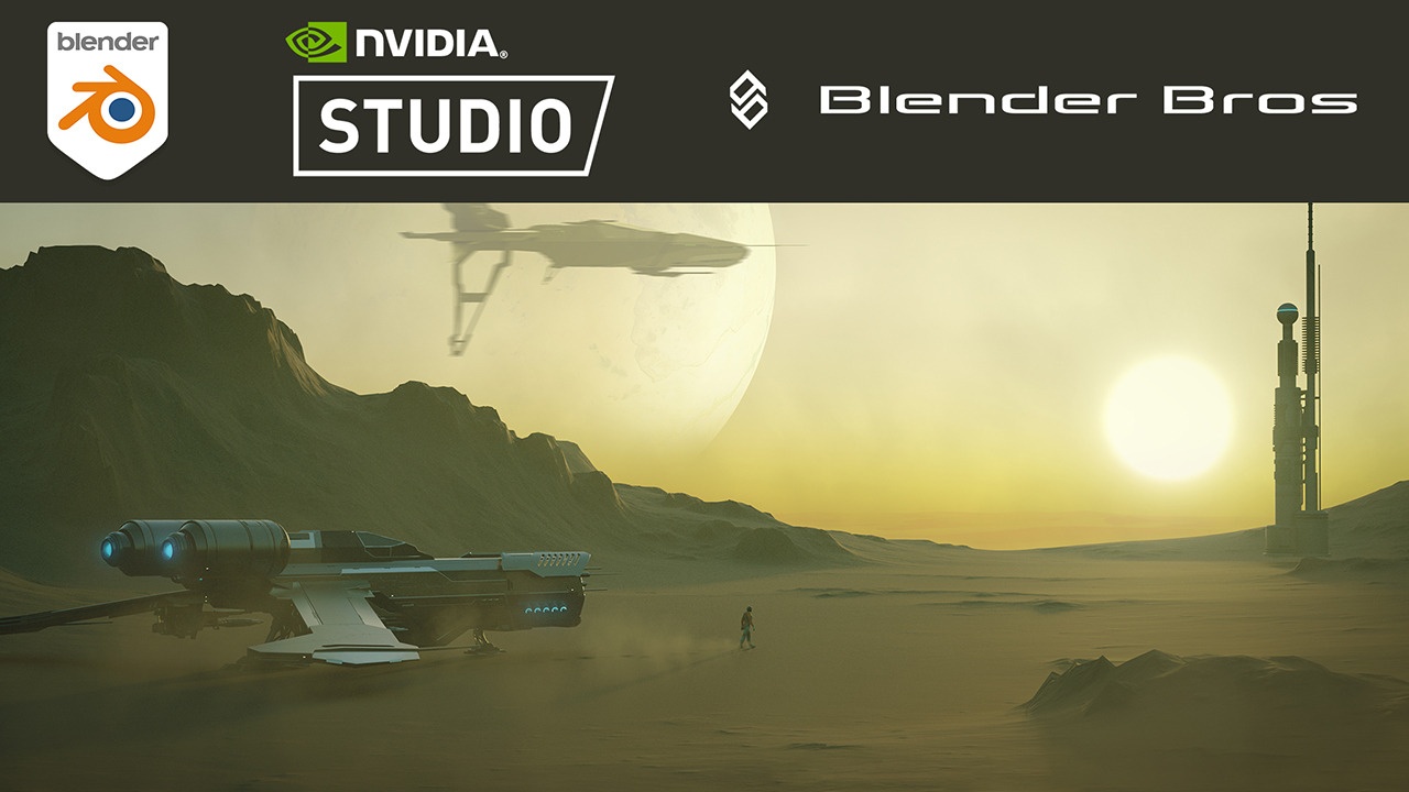 Exclusive Blender tutorial for Nvidia Studio