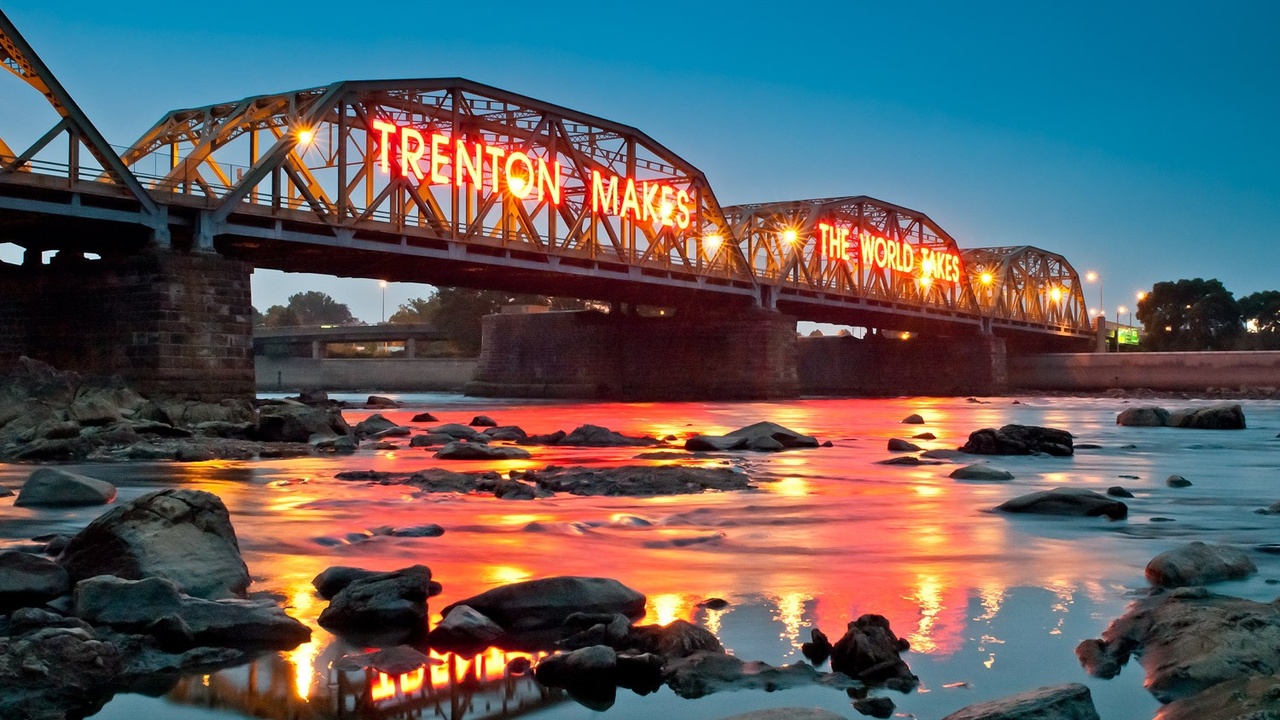 Trenton Makes Bridge - Delaware River