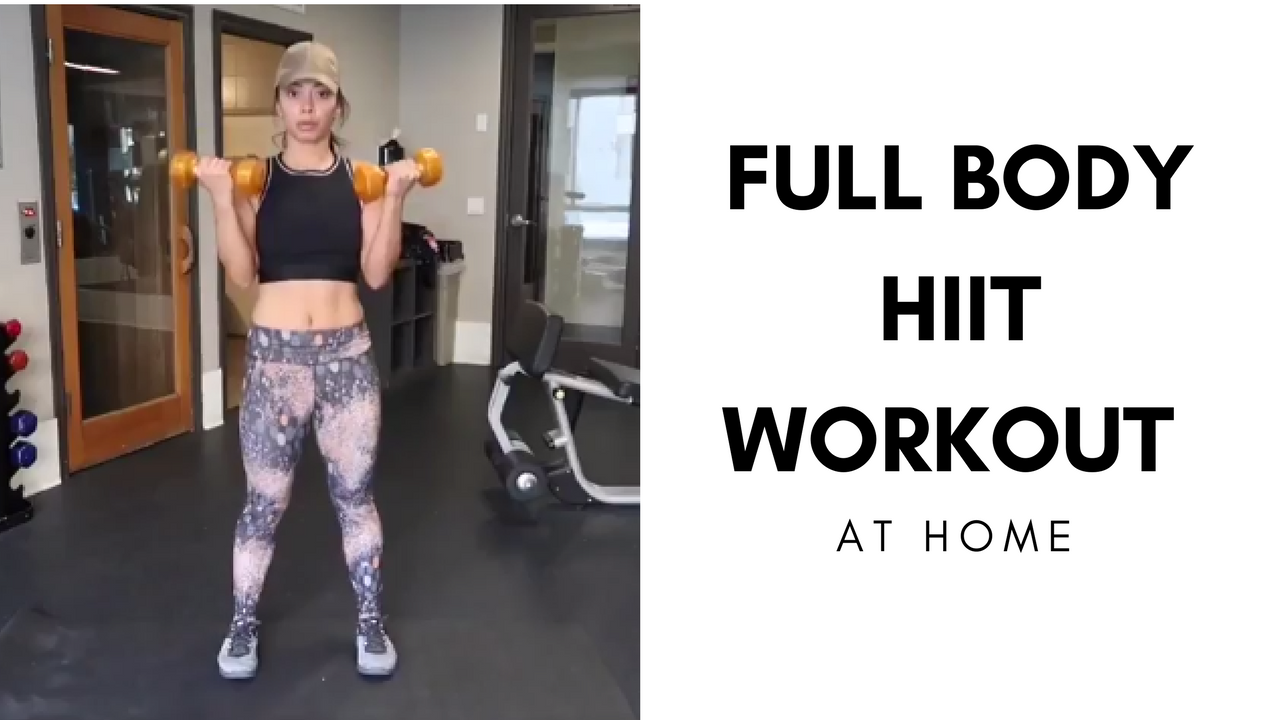 Full Body HIIT Workout At Home