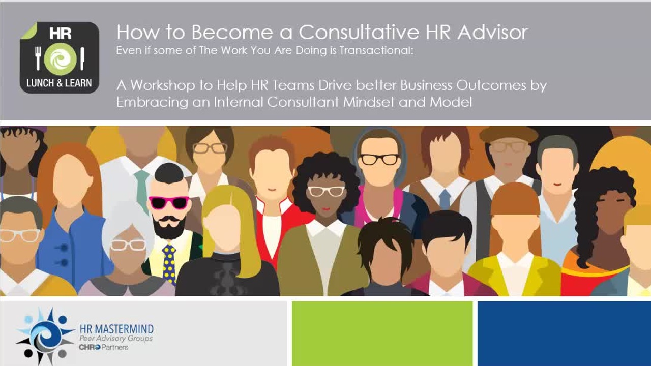 The Internal HR Consultants Lunch-n-Learn series - Prewatch Video - 22 ...
