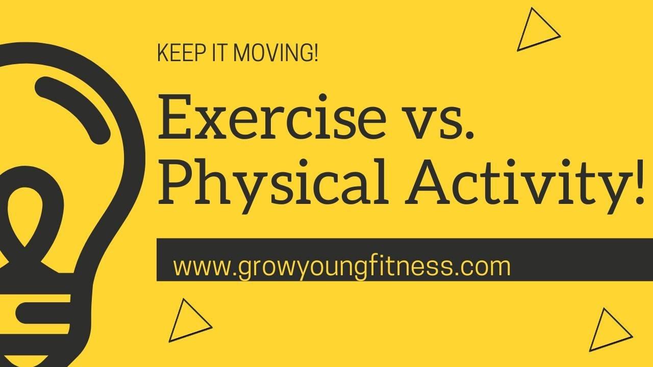 Exercise vs. Physical Activity