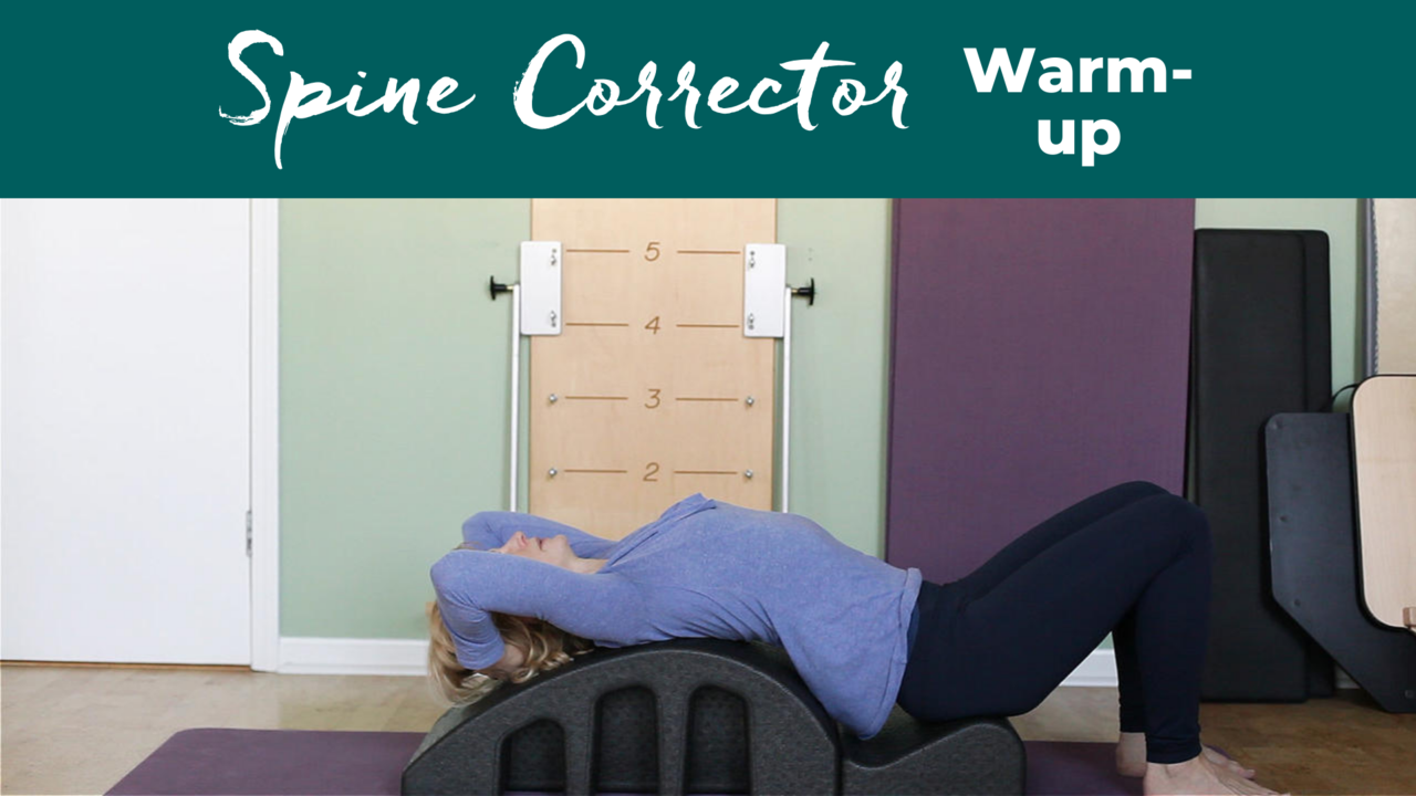 Pilates Spine Corrector Warm Up For Ribcage Mobility