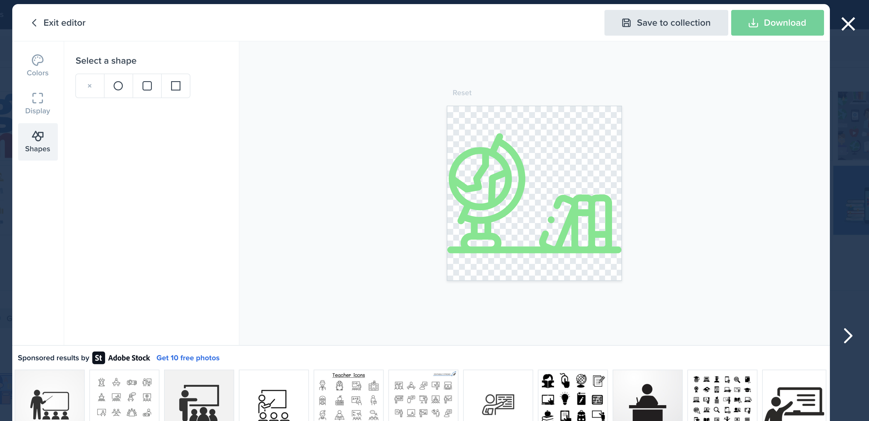 how to create a logo in flaticon