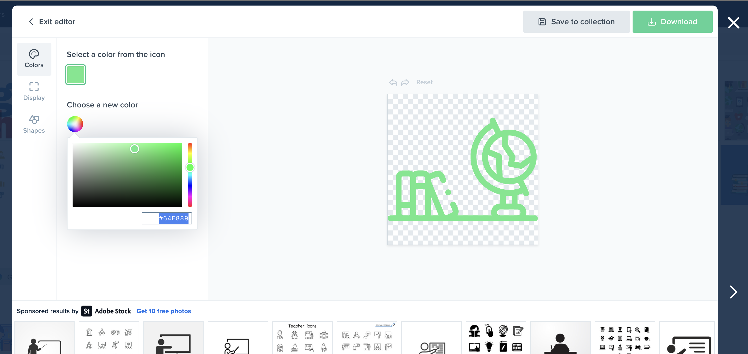 how to create a logo in flaticon