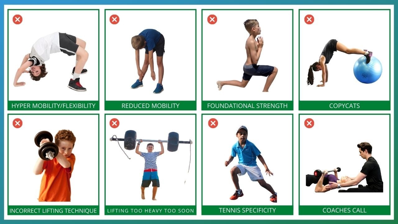 image of tennis fitness mistakes