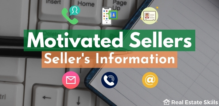 questions to ask motivated sellers sellers information