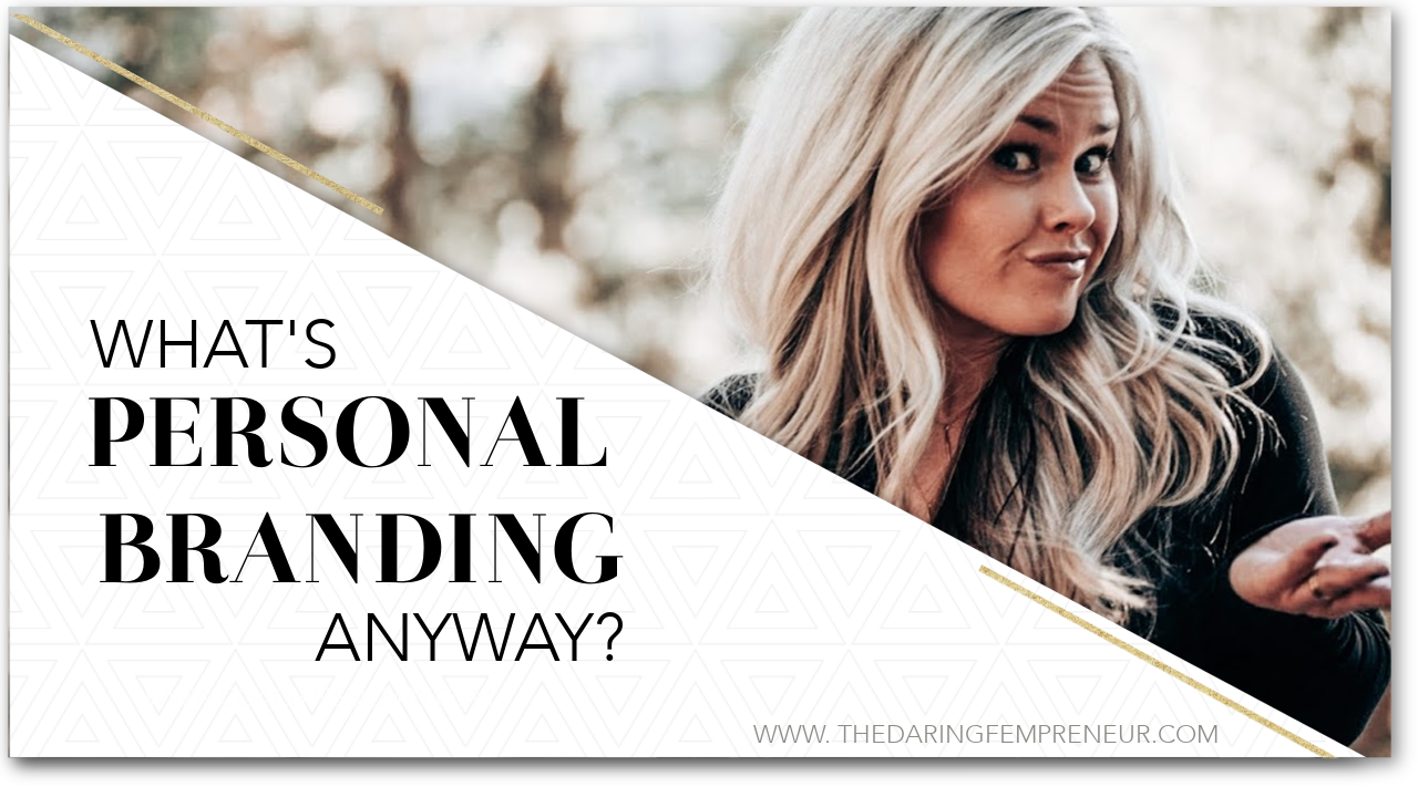 What is personal branding?