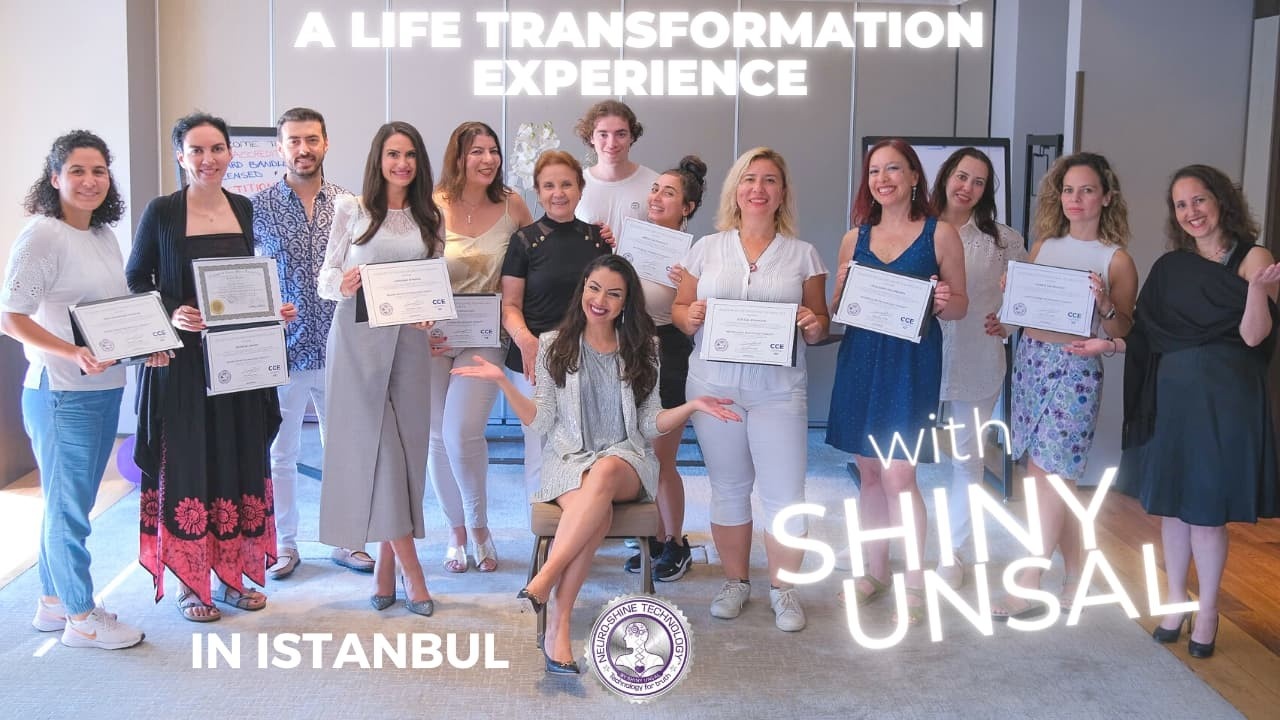 NLP & Coach Double Certification Training in Istanbul with Shiny Unsal