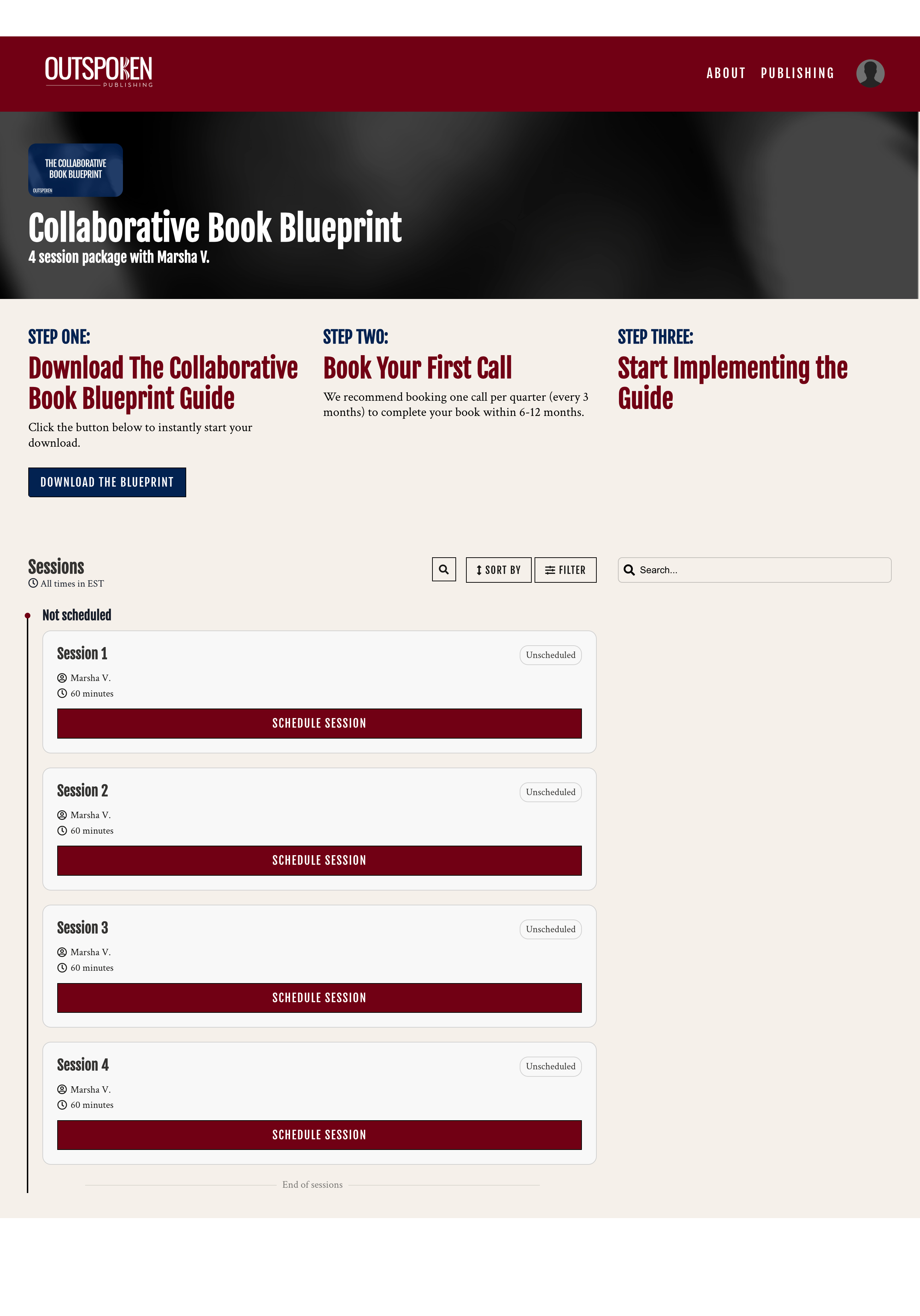 Kajabi One on One Coaching Portal Example