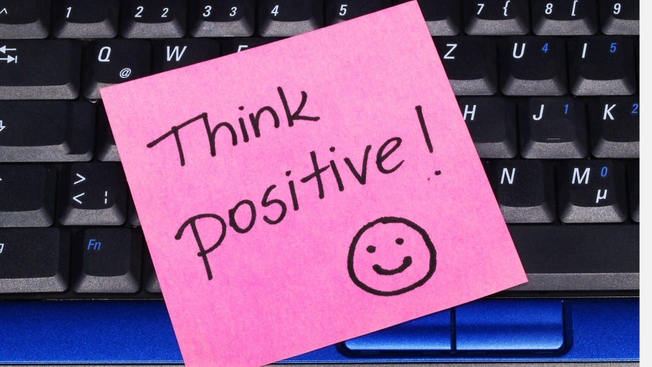 Sticky note on computer