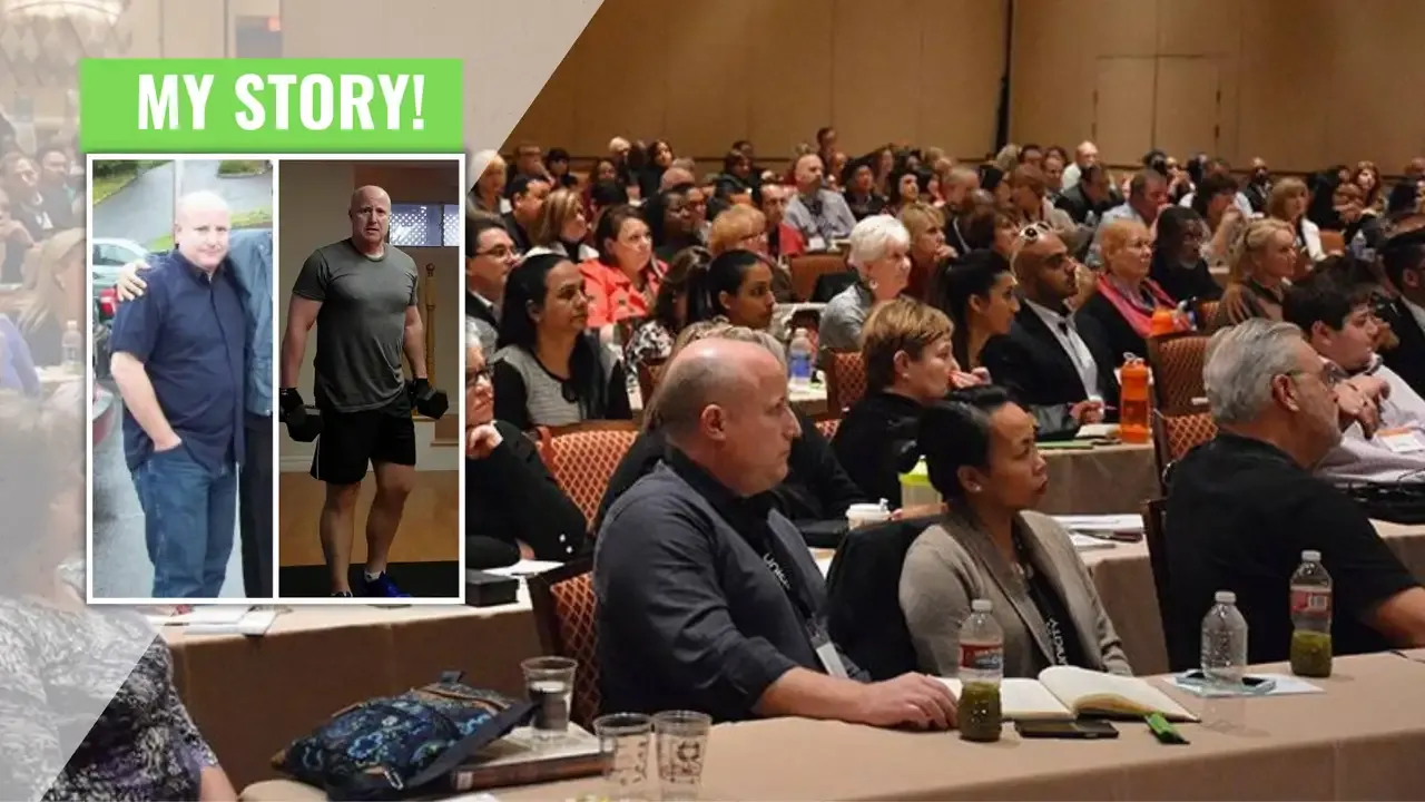 Doug's transformative journey from being 100 lbs overweight to achieving optimal health and fitness through the Feel Great System, Unicity products, and lifestyle changes.