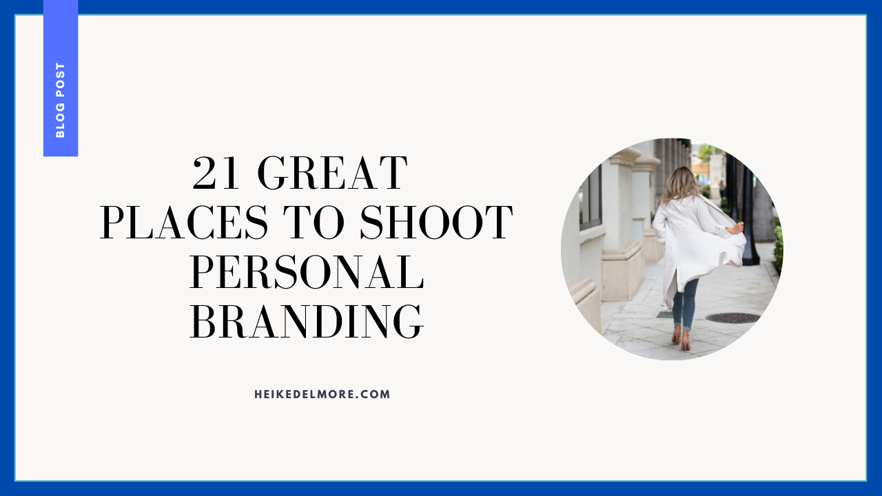 21 Great Places to Shoot Personal Branding